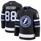 Men's Tampa Bay Lightning #88 Andrei Vasilevskiy 2024-25 Black Alternate Stitched Hockey Jersey