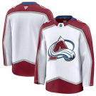 Men's Colorado Avalanche Blank 2024-25 White Away Stitched Hockey Jersey S-3XL