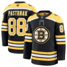 Men's Boston Bruins #88 David Pastrnak 2024-25 Black Home Stitched Hockey Jersey S-3XL