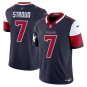 Men's C.J. Stroud #7 Houston Texans 2024 Navy V5 Vapor Limited Stitched Football Jersey