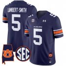 Men's Lambert-Smith #5 Auburn Tigers 2024 Navy Vapor Limited Football Stitched Jersey