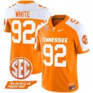 Men's Reggie White #92 Tennessee Volunteers 2024 Orange Alternate Vapor Limited Football Jersey