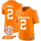 Men's Jabari Small #2 Tennessee Volunteers 2024 Orange Vapor Limited Football Jersey