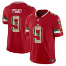 Men's Tony Romo #9 Dallas Cowboys Mexico Red Vapor Limited Stitched Football Jersey