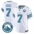 Men's Trevon Diggs #7 Dallas Cowboys Heritage Vapor Limited Stitched Football Jersey