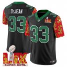 Men's Cooper DeJean #33 Philadelphia Eagles Super Bowl Black Stitched Football Jersey