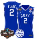 Men's Duke Blue Devils 2025 #2 Cooper Flagg Royal Swingman Player Jersey