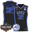 Men's Duke Blue Devils 2025 #32 Christian Laettner Black Swingman Player Jersey