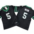 Men's Garrett Wilson 5# New York Jets Classic Alternate Vapor F.U.S.E. Limited Stitched Jersey