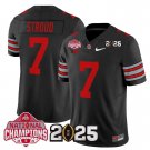 Men's C J Stroud #7 Ohio State Buckeyes 2025 Black Vapor Limited Stitched Football Jersey