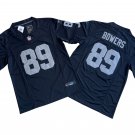 Men's Brock Bowers #89 Las Vegas Raiders Black Vapor F.U.S.E. Limited Stitched Football Jersey