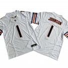 Men's Jaylon Johnson #1 Chicago Bears White Vapor F.U.S.E. Limited Stitched Football Jersey