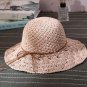 Sun hat female summer sun hat new pineapple head hand-made straw hat beach