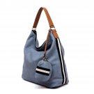 Side Stripe 2-in-1 Shoulder Bag Denim