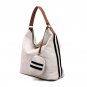 Side Stripe 2-in-1 Shoulder Bag Grey
