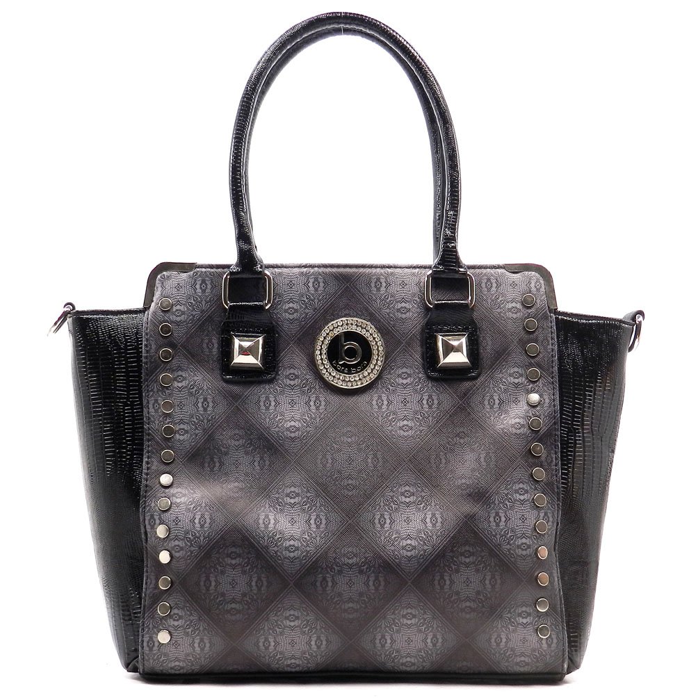 Printed Tote Black