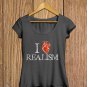 Love Realism T-shirt, Heart, Sarcasm, Funny (a)