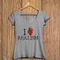 Love Realism T-shirt, Heart, Sarcasm, Funny (a)