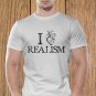 Love Realism T-shirt, Heart, Sarcasm, Funny (c)