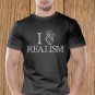 Love Realism T-shirt, Heart, Sarcasm, Funny (c)