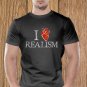 Love Realism T-shirt, Heart, Sarcasm, Funny (d)