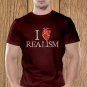 Love Realism T-shirt, Heart, Sarcasm, Funny (d)