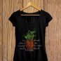Pineapple T-shirt, Stand Tall, Crown, Sweet, Inside, Watercolor Splashes T-shirt