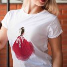 Princess T-shirt, Watercolor Princess, Princess Drawing, Pink Watercolor Princess T-shirt