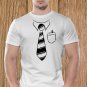 Tie T-shirt, Funny T-shirt, Formal Costume T-shirt, Serious T-shirt (b)