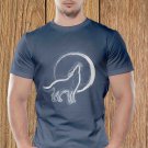 Wolf T-shirt, Full Moon T-shirt, Werewolf T-shirt, Night, Dark (a)