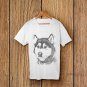 Wolf T-shirt, Wild T-shirt, Wolf Sketch T-shirt, Wolf Drawing T-shirt (a)