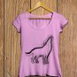 Wolf T-shirt, Wild T-shirt, Werewolf T-shirt, Night, Dark (b)