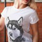 Wolf T-shirt, Wild T-shirt, Wolf Sketch T-shirt, Wolf Drawing T-shirt (b)
