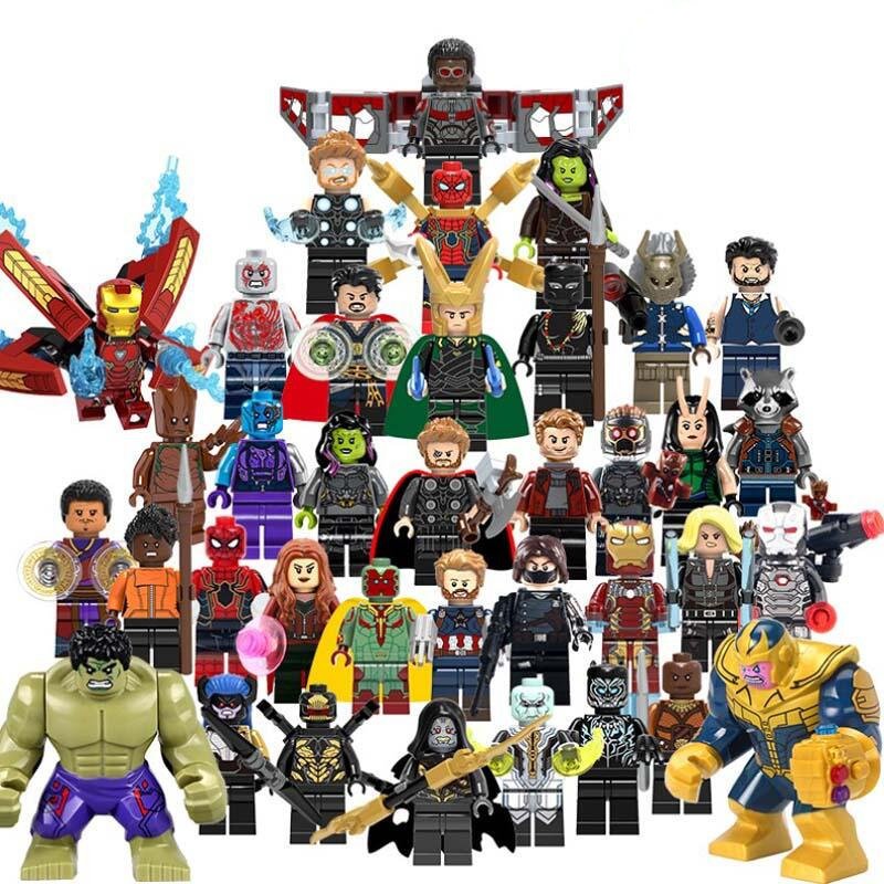 marvel avengers lego minifigures