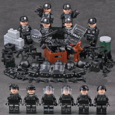 lego city police swat team