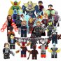 2018 Super Hero Minfigures Thanos Big Hulk Thor Spiderman