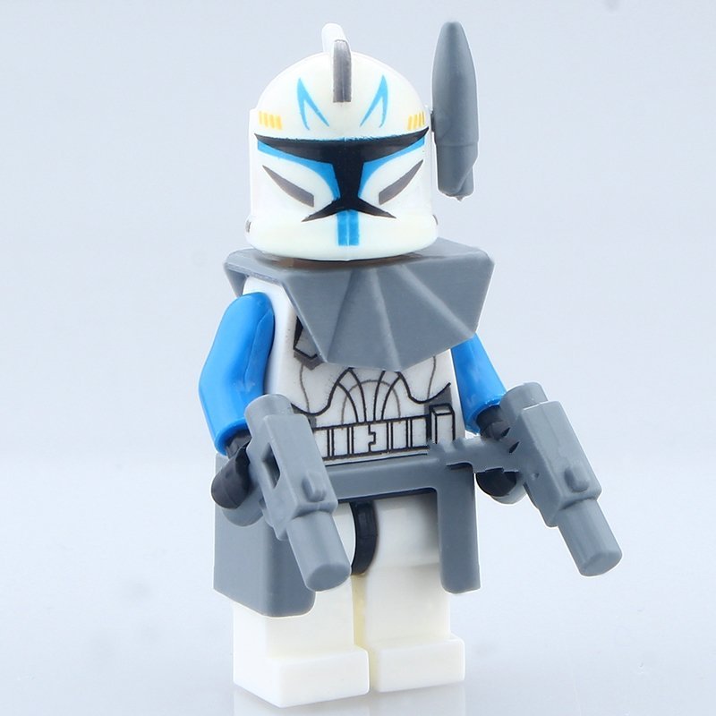 Custom Captain Rex At Te Lego Star Wars Minifigures