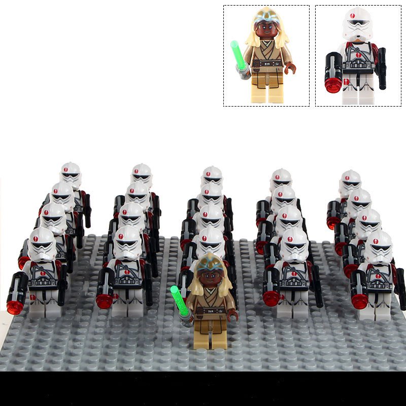 Star Wars Clone Trooper Commander Neyo Stass Allie Jedi Warrior Lego ...