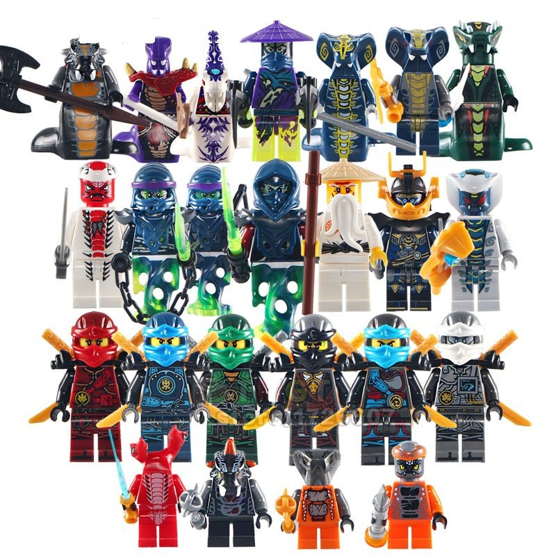 Lloyd Kay Zane Sensei Wu Lego Phantom Ninjago Minifigures Compatible Toy