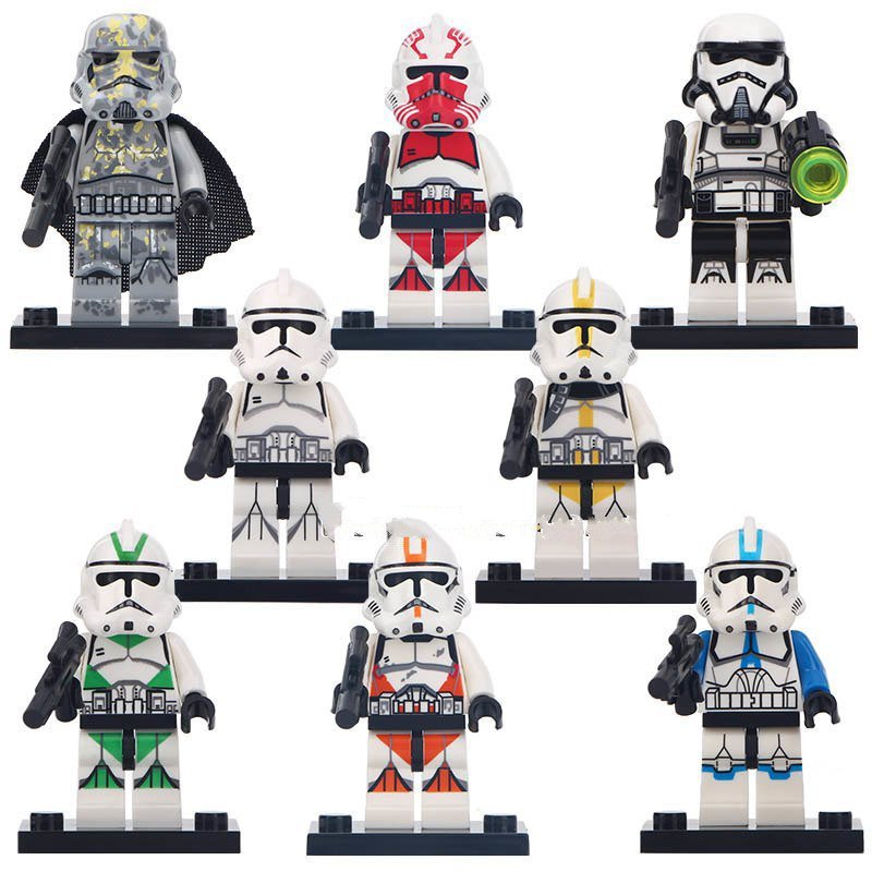 2018 Star Wars Clone Trooper Army Compatible Lego Mimban Minifigures