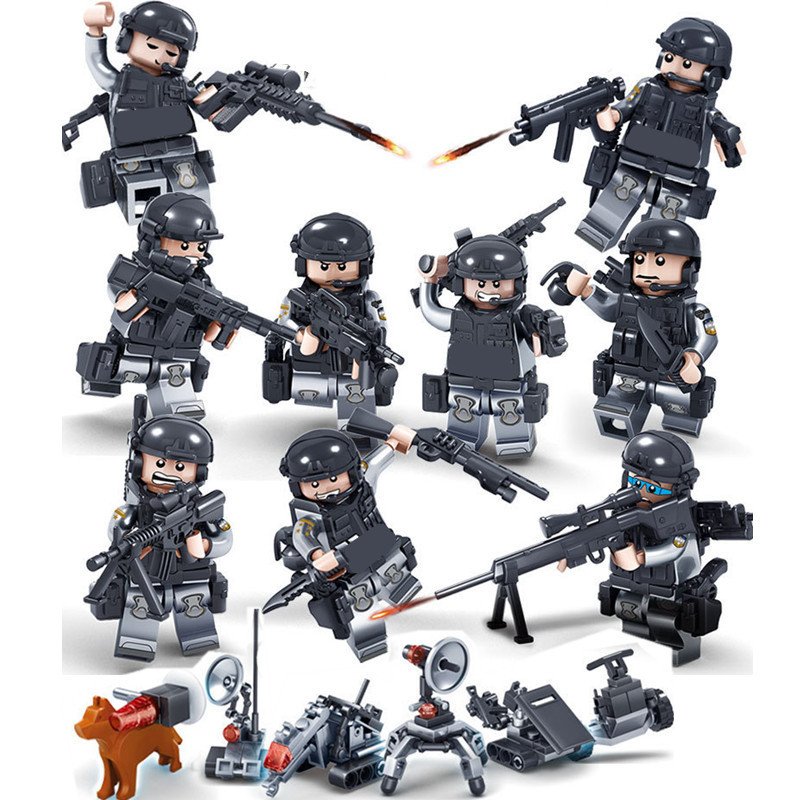 Lego S.W.A.T. Team - HIDE AND SEEK