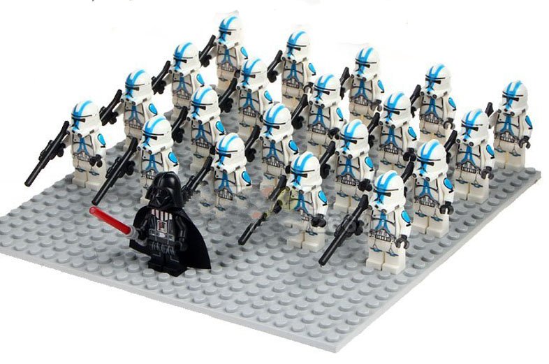 Las Jedi Star Wars Stromtrooper Darth Vader Lego Minifigures Compatible Toys