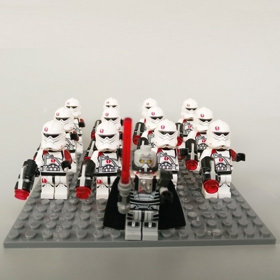BARC Clone Trooper Darth Malgus Lego Star Wars Minifigures Compatible