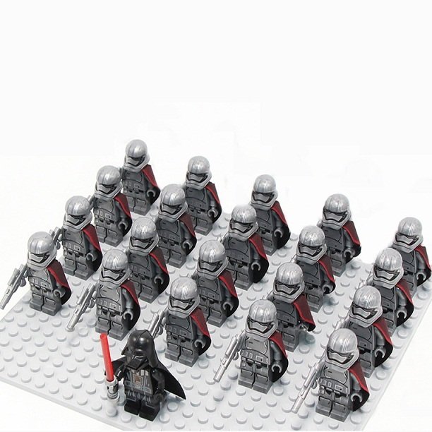 Captain Phasma Trooper Darth Vader Minifigures Lego Star Wars Sets Compatible