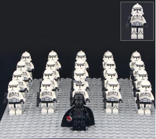 Custom Star Wars Force Awaken Clone Trooper Minifigures Compatible Lego