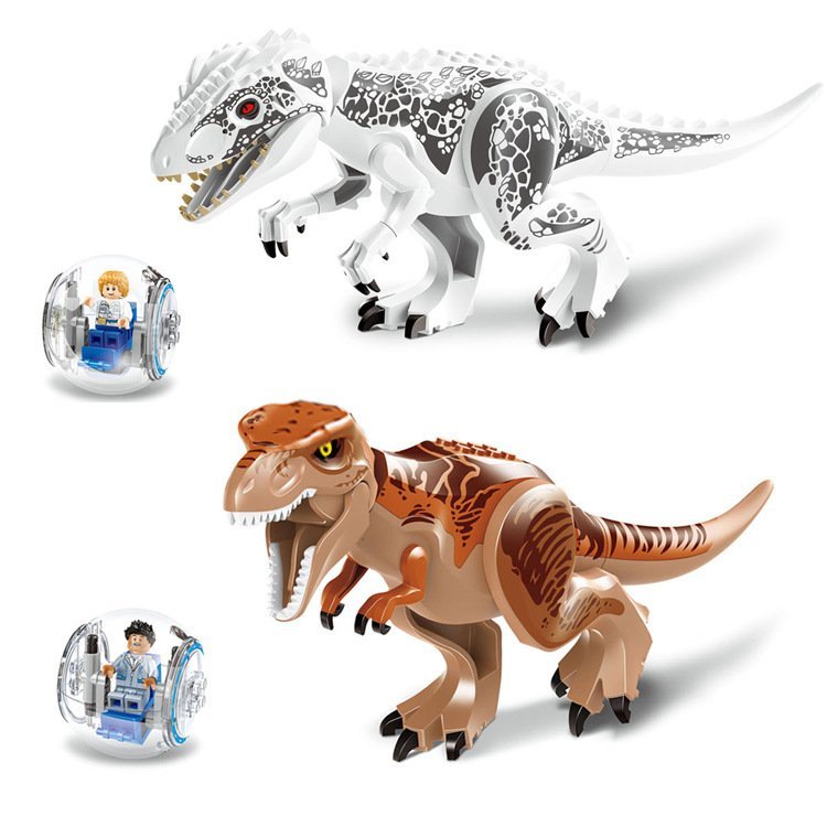 Tyrannosaurus T Rex Dinosaur Lego Jurassic World Escape Set Compatible Toy
