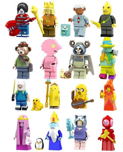 adventure time lego toys