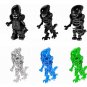 Custom Alien Minifigures Boys Building Toy Lego Compatible