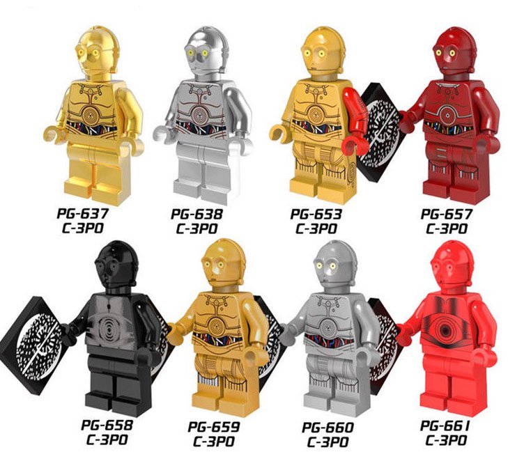 r2d2 c3po lego set