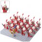 Roman Emperor King Catpult White Knights Trooper Lego Medieval Army Compatible